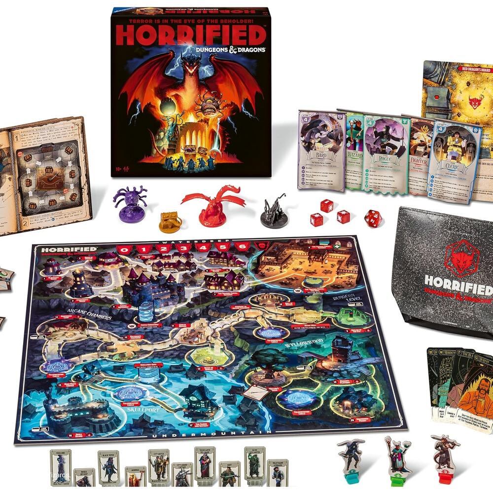 Ravensburger Horrified Games – Dungeons & Dragons – Strategy Board Game NWT